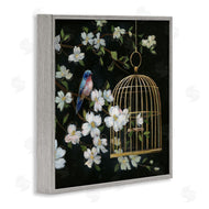 Nan | Evening Song Birdcage over Black
