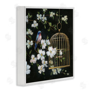 Nan | Evening Song Birdcage over Black
