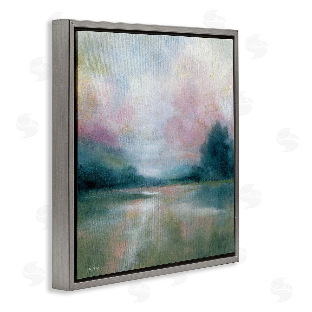 Carol Robinson Morning On The River Canvas Wall Art Print