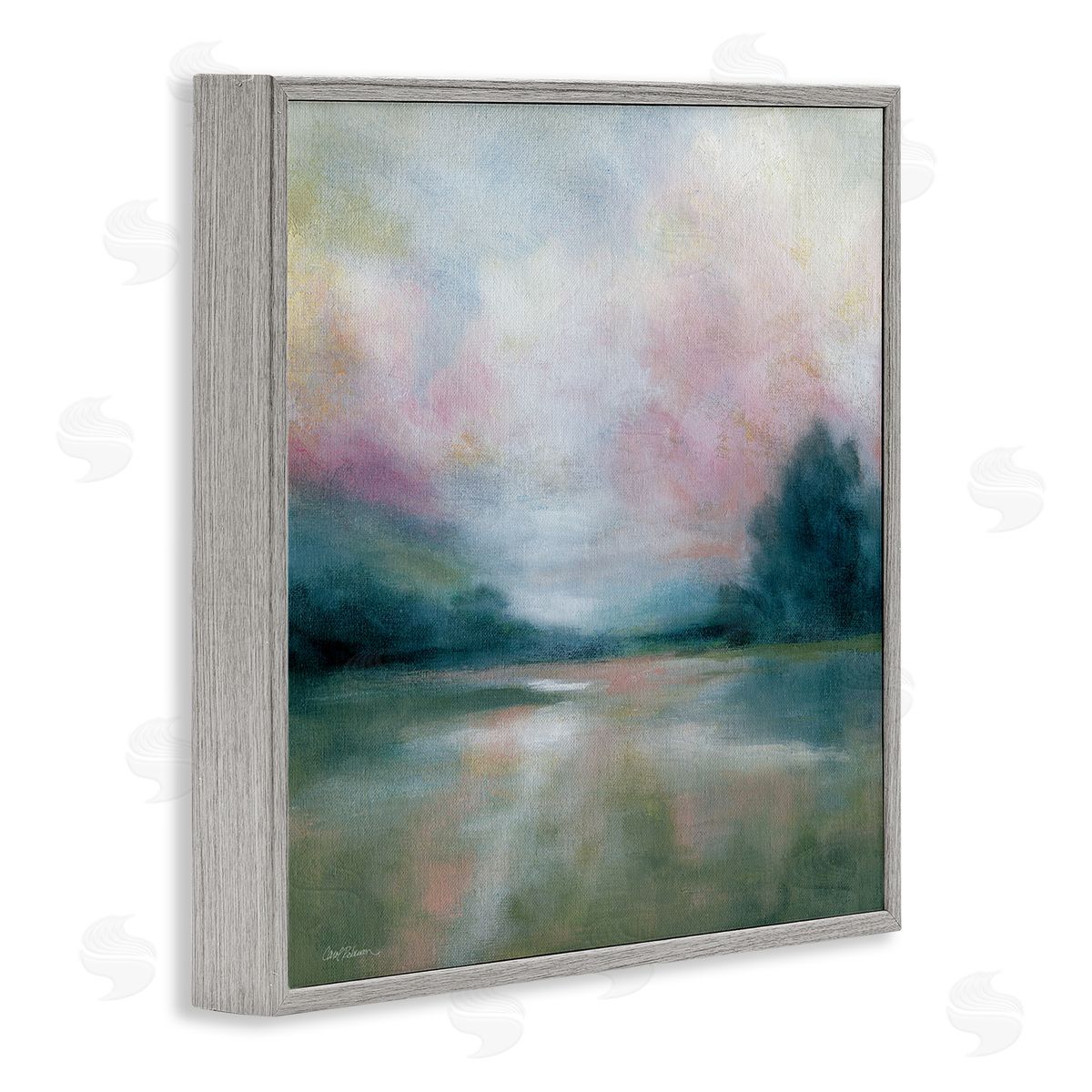 Carol Robinson Morning On The River Canvas Wall Art Print