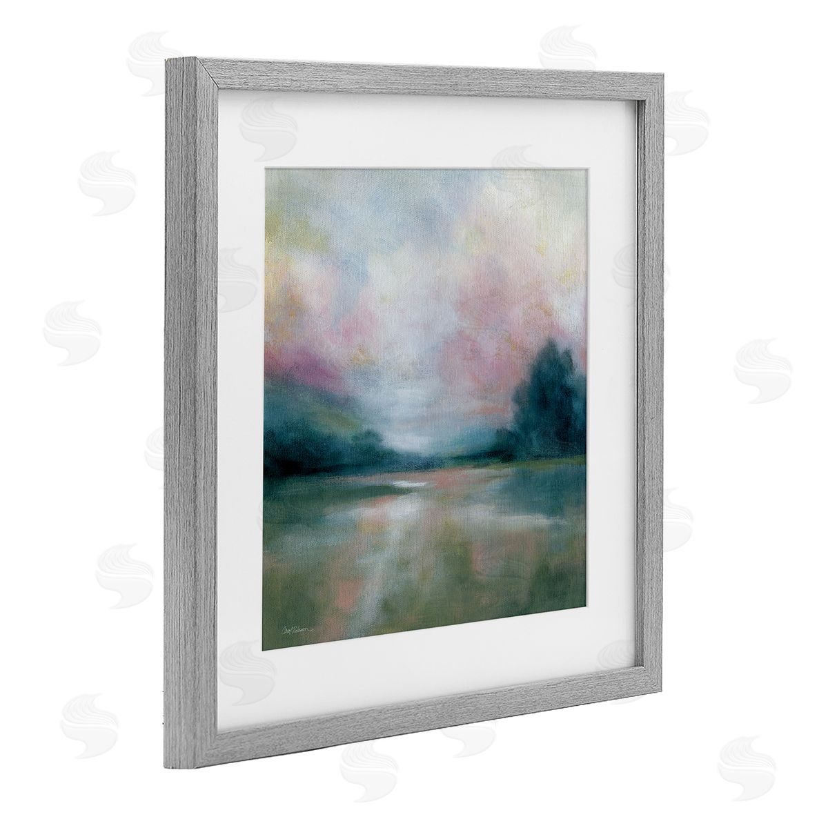 Carol Robinson Morning On The River Canvas Wall Art Print