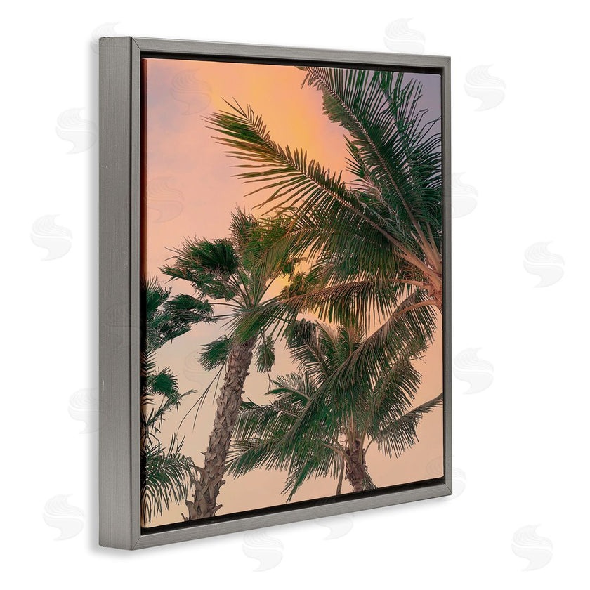 Susan Jill | Gathering Palms at Sunset