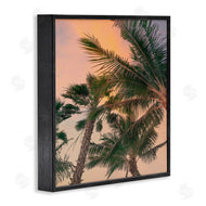 Susan Jill | Gathering Palms at Sunset