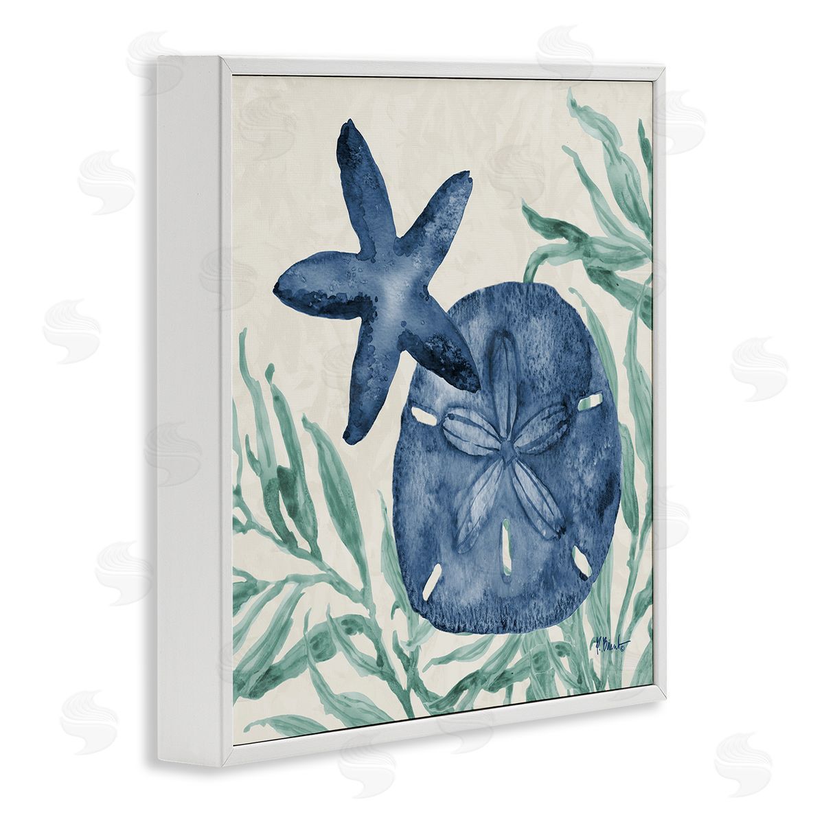 Paul Brent Tampico Starfish & Sand Dollar Canvas Wall Art Print