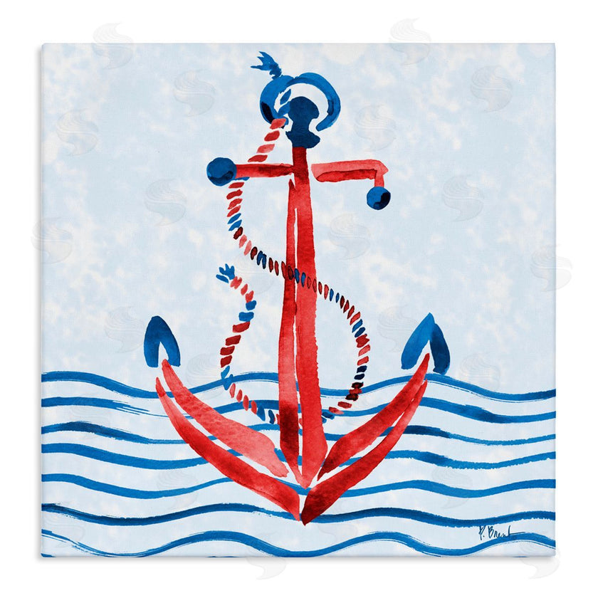 Paul Brent | Brushstroke Anchor Painting
