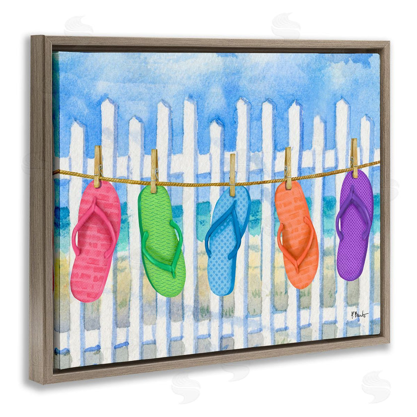 Paul Brent | Flip Flop Clothesline
