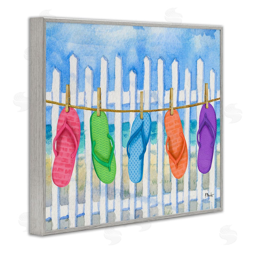 Paul Brent | Flip Flop Clothesline