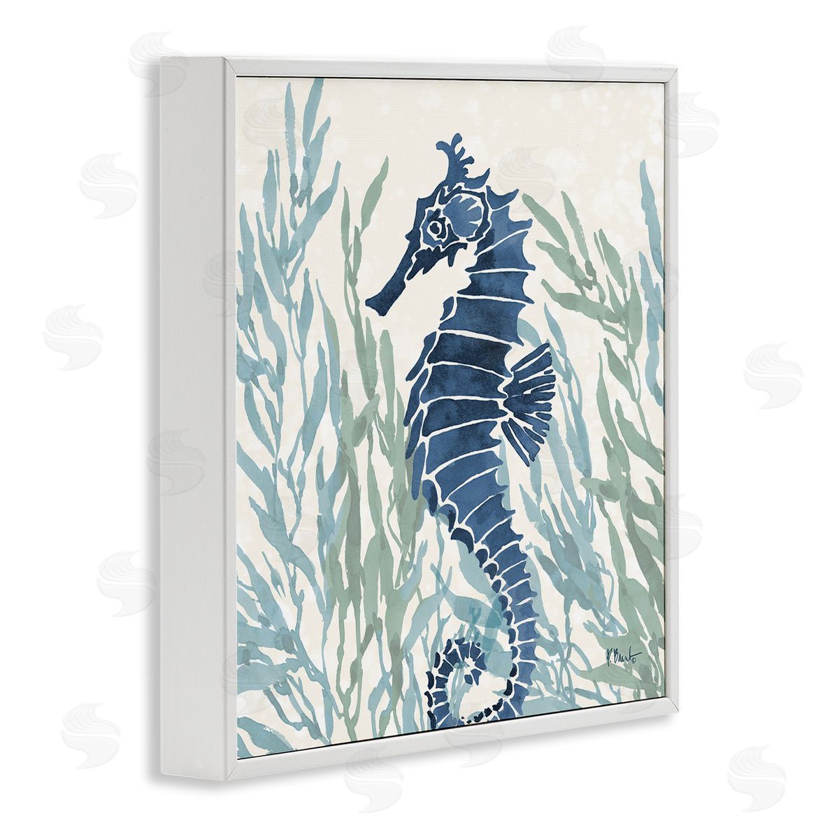 Paul Brent Radiant Sea Life Seahorse Canvas Wall Art Print