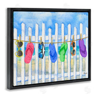 Paul Brent | Summer Clothesline with Flip Flops