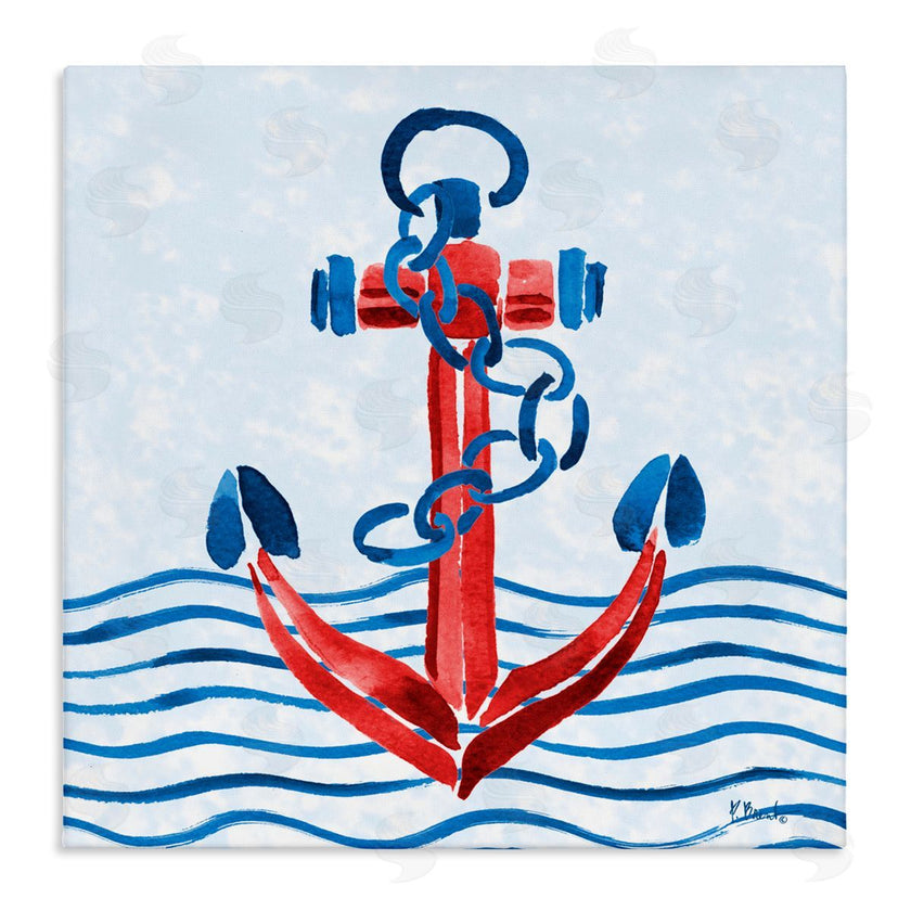 Paul Brent | Brushed Nautical Anchor