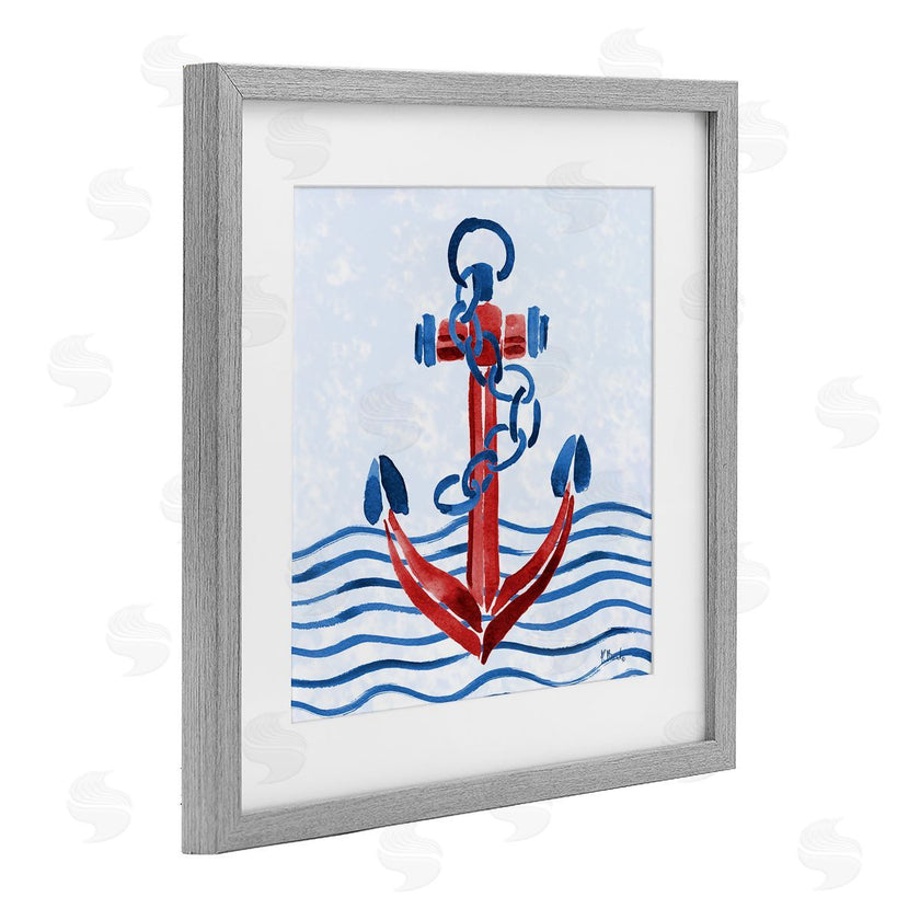 Paul Brent | Brushed Nautical Anchor