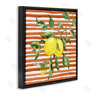 Paul Brent | Juicy Lemon Vine on Red