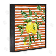 Paul Brent | Juicy Lemon Vine on Red