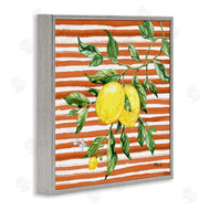Paul Brent | Juicy Lemon Vine on Red