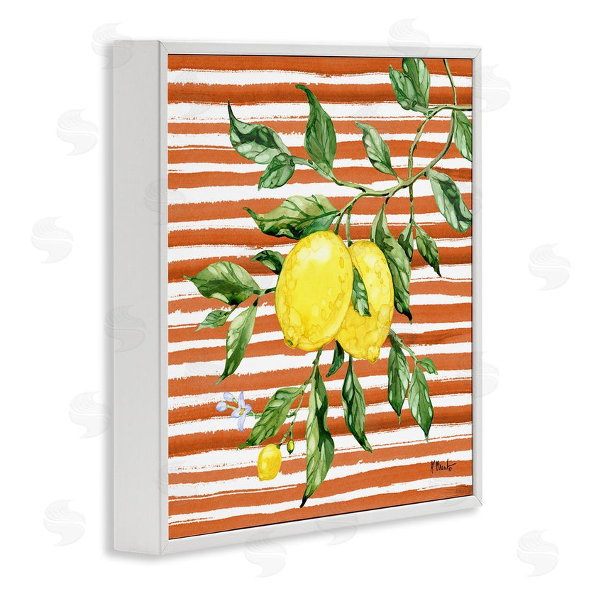 Paul Brent | Juicy Lemon Vine on Red