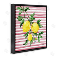 Paul Brent | Juicy Lemon Vine on Pink