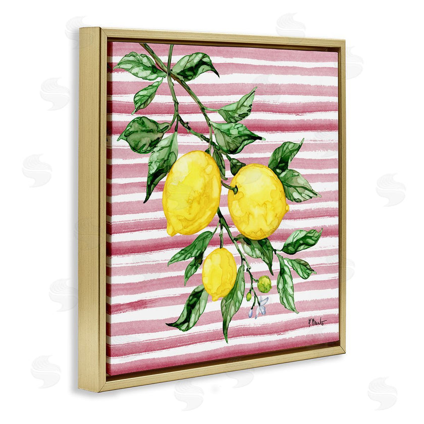 Paul Brent | Juicy Lemon Vine on Pink