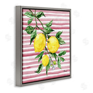 Paul Brent | Juicy Lemon Vine on Pink