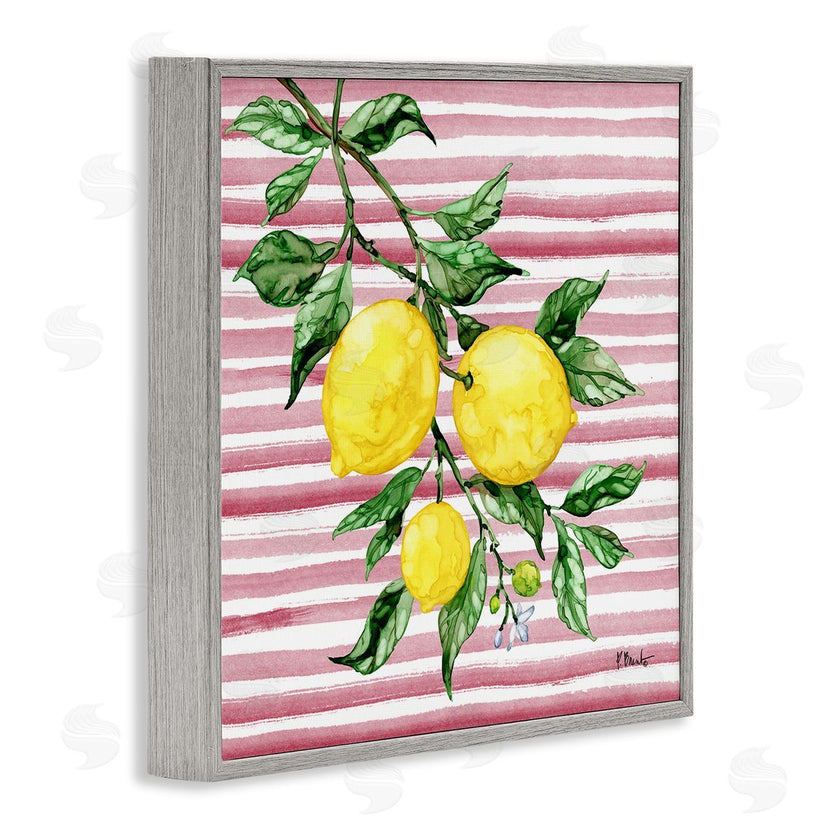 Paul Brent | Juicy Lemon Vine on Pink