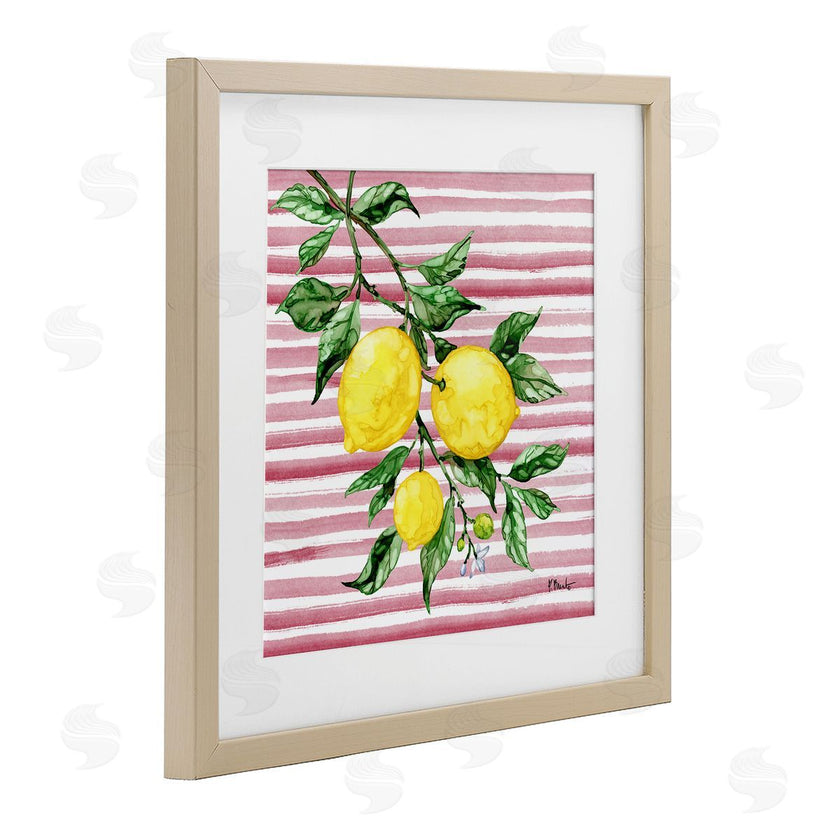 Paul Brent | Juicy Lemon Vine on Pink