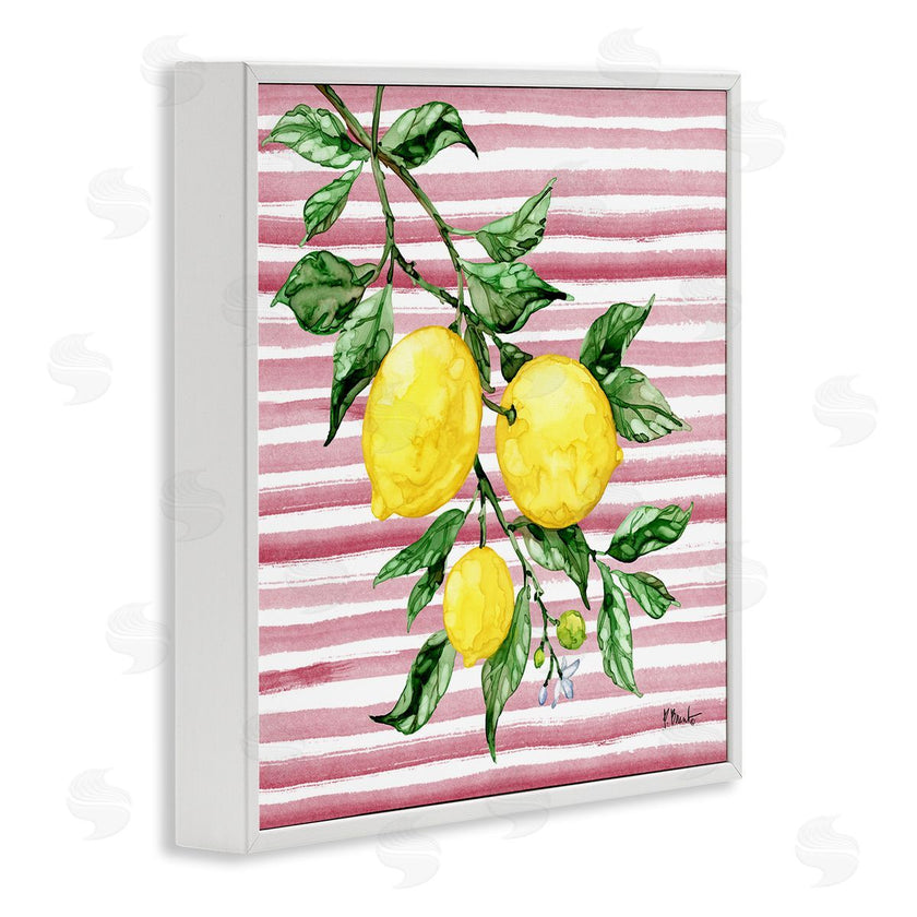 Paul Brent | Juicy Lemon Vine on Pink
