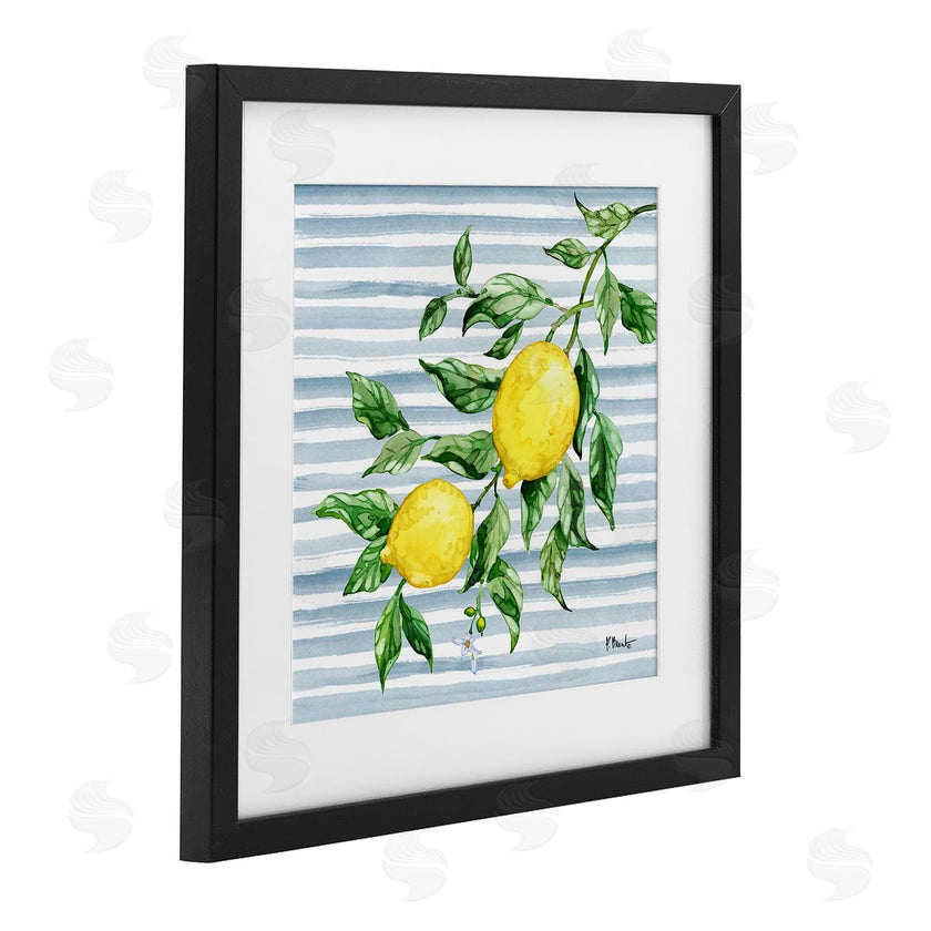 Paul Brent | Juicy Lemon Vine on Blue