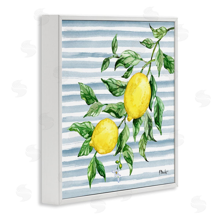 Paul Brent | Juicy Lemon Vine on Blue