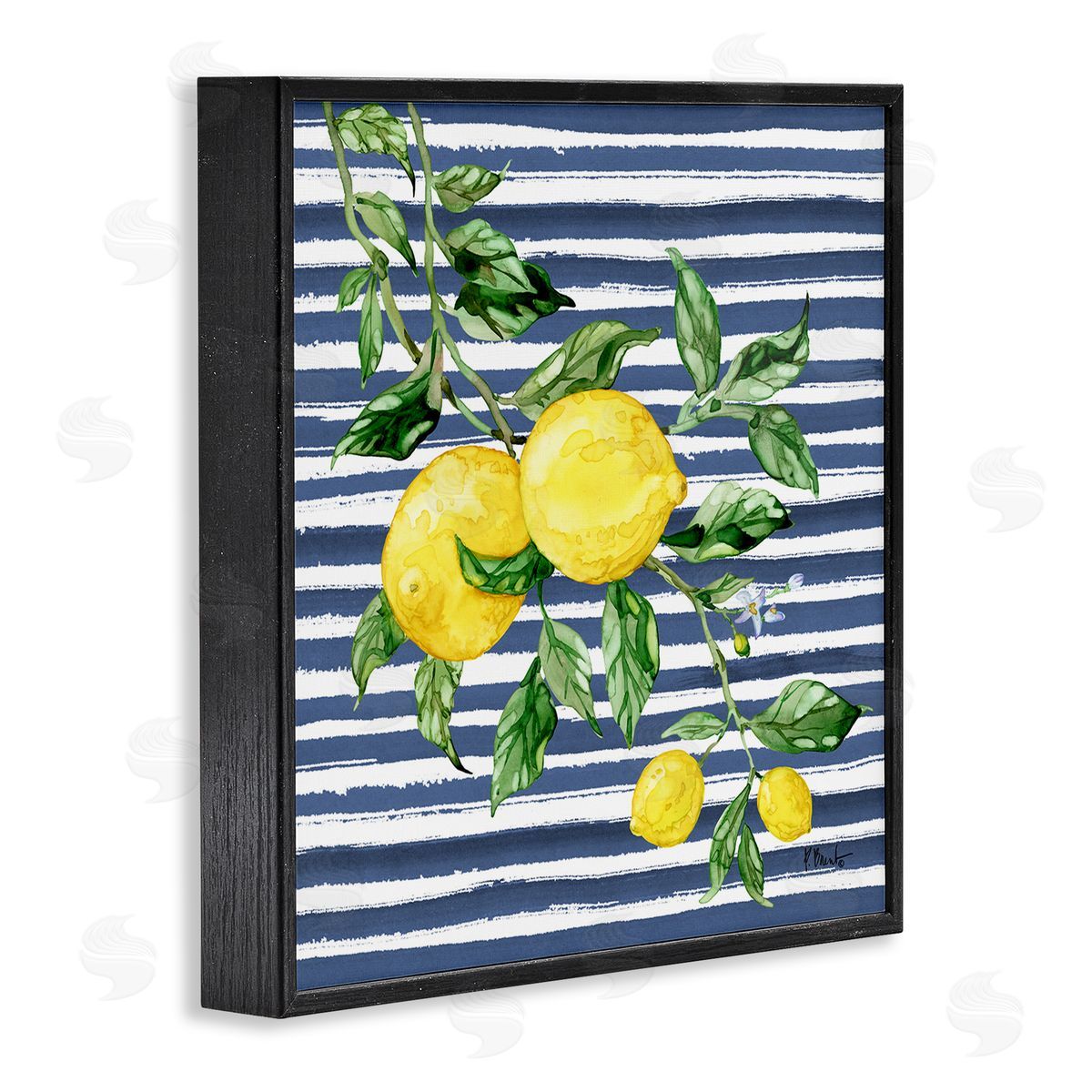 Paul Brent Juicy Lemon Vine Canvas Wall Art Print