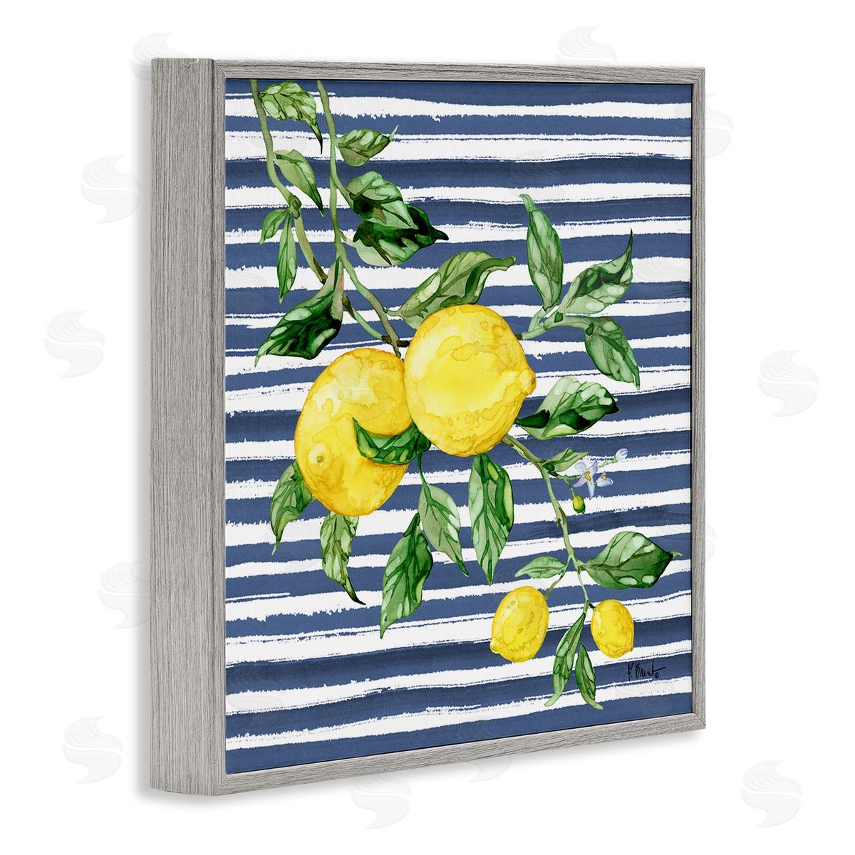 Paul Brent Juicy Lemon Vine Canvas Wall Art Print