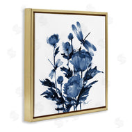 Paul Brent | Indigo Peonies & Dragonflies
