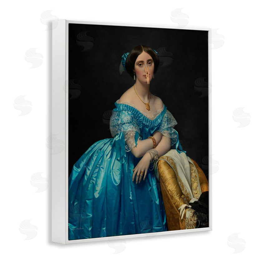 Seven Trees Design | Vintage Lady with Clothespin