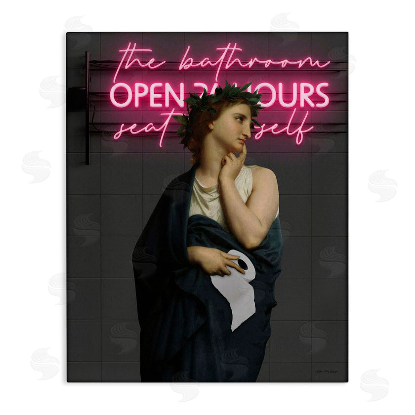 Seven Trees Design | Classical Lady at Bathroom