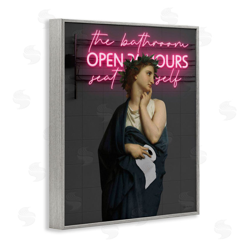 Seven Trees Design | Classical Lady at Bathroom