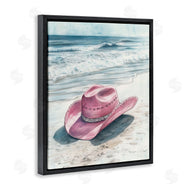 Heidi Kuntz | Cowgirl Hat on Beach