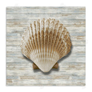 Amber Sterling | Clam Shell on Shiplap