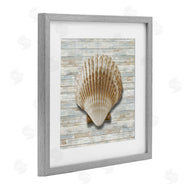 Amber Sterling | Clam Shell on Shiplap