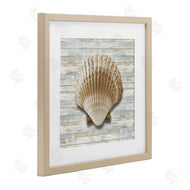 Amber Sterling | Clam Shell on Shiplap