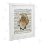 Amber Sterling | Clam Shell on Shiplap
