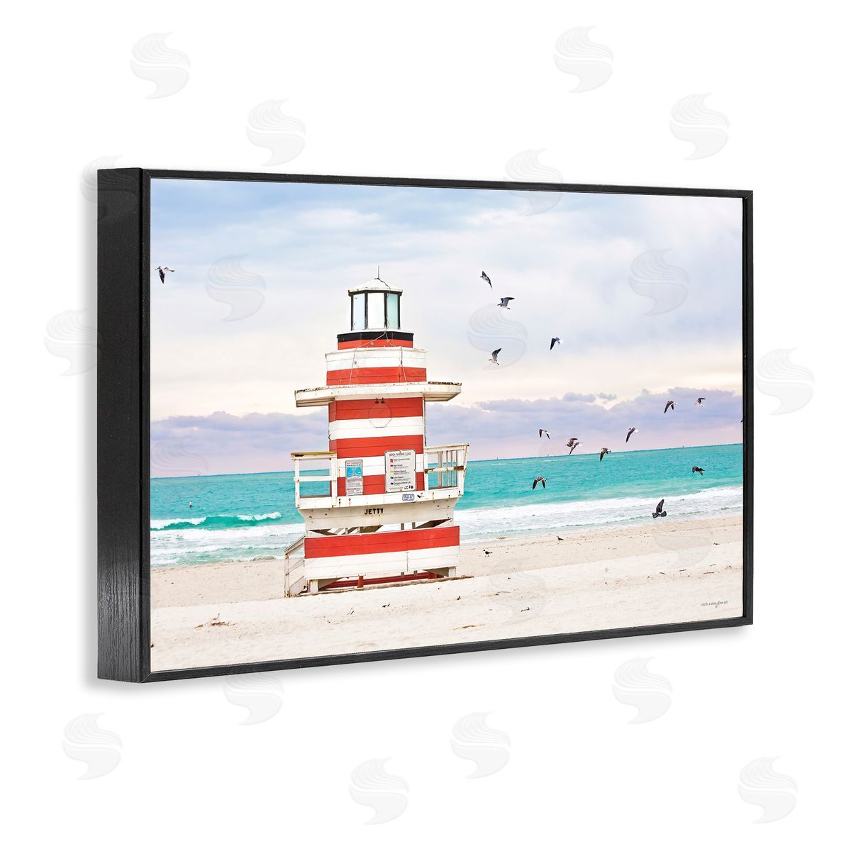 Seven Trees Design South Beach Sentry Canvas Wall Art Print