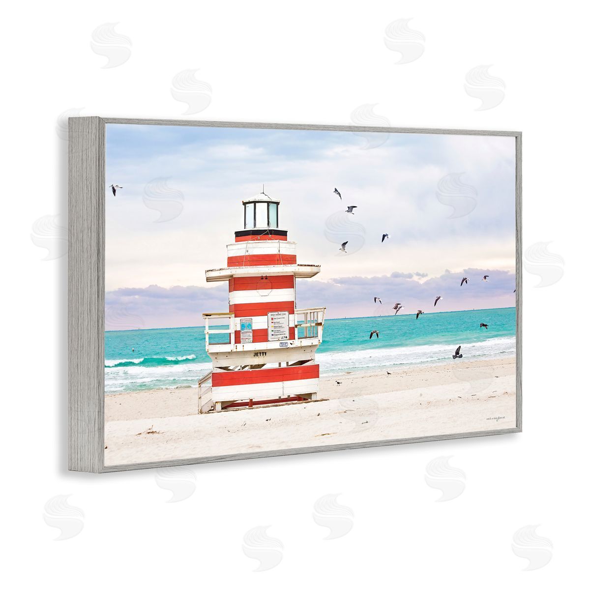 Seven Trees Design South Beach Sentry Canvas Wall Art Print