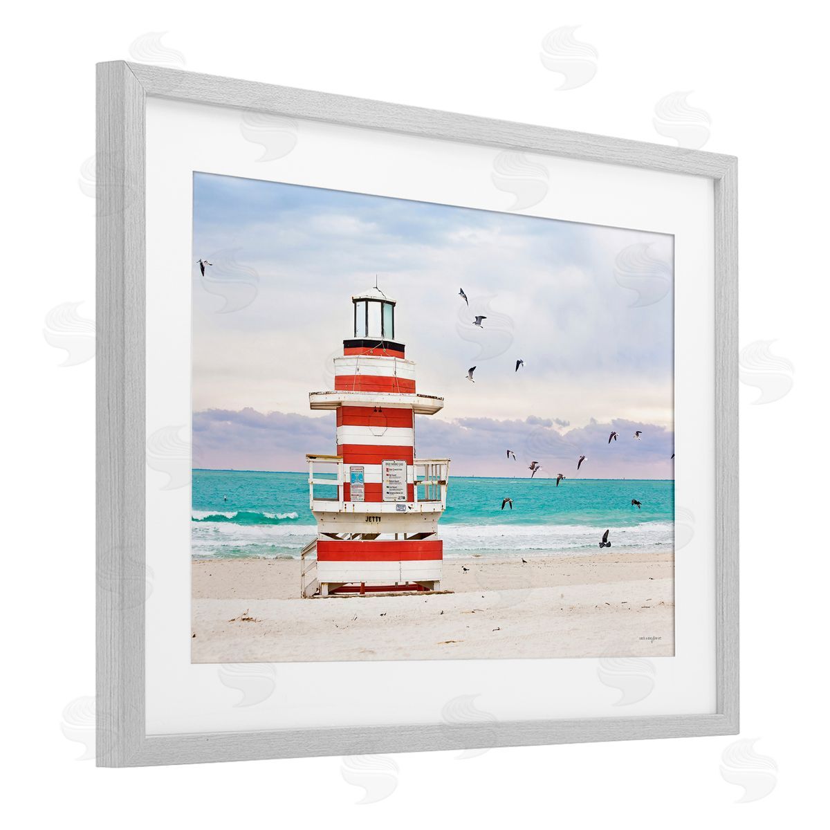 Seven Trees Design South Beach Sentry Canvas Wall Art Print