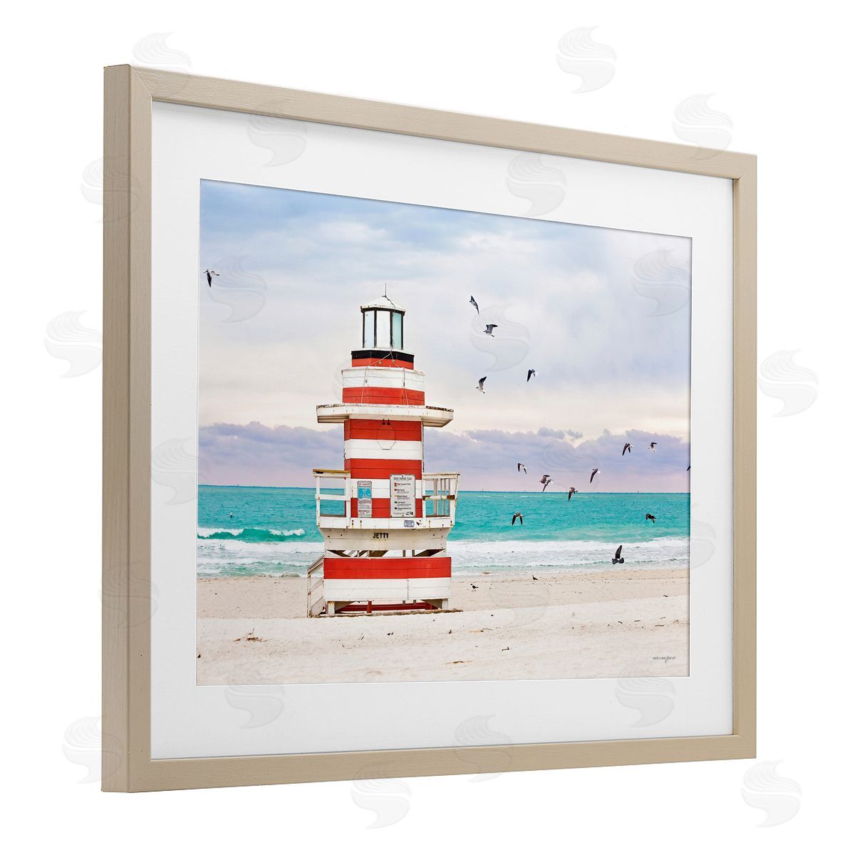 Seven Trees Design South Beach Sentry Canvas Wall Art Print