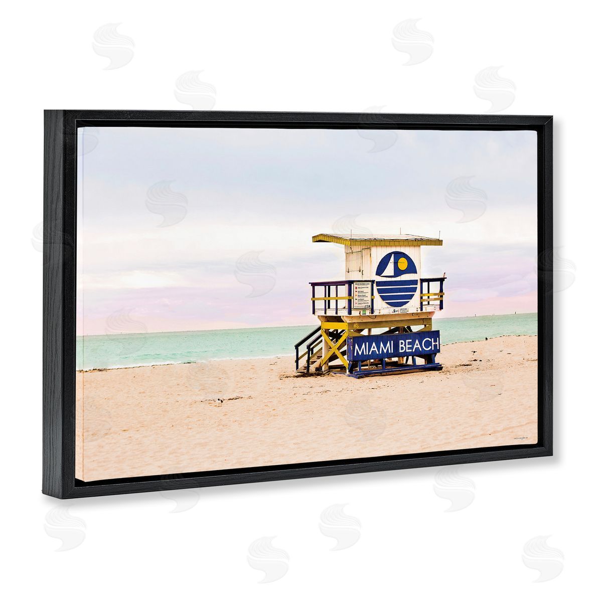 Seven Trees Design South Beach Beacon Canvas Wall Art Print