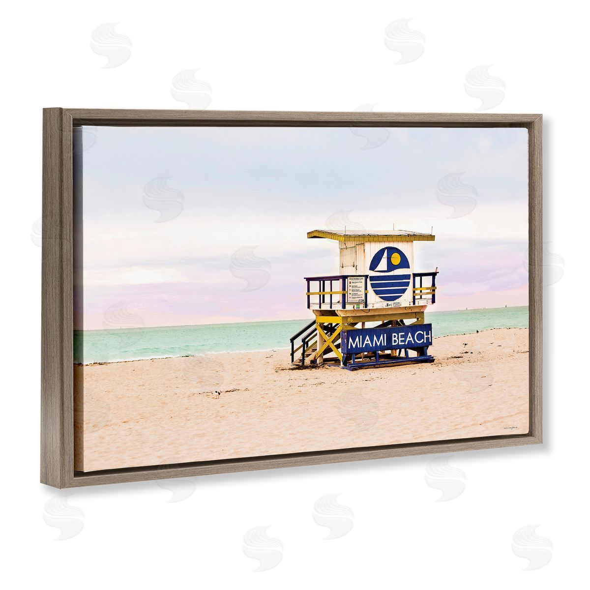Seven Trees Design South Beach Beacon Canvas Wall Art Print