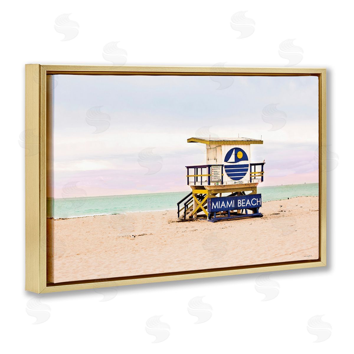 Seven Trees Design South Beach Beacon Canvas Wall Art Print