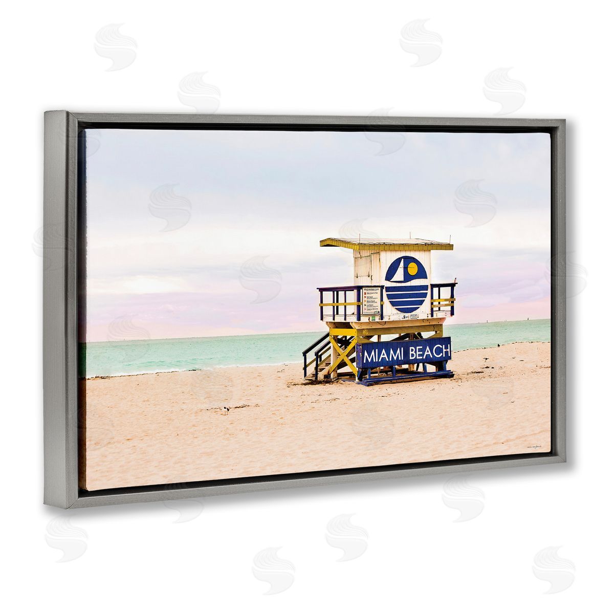 Seven Trees Design South Beach Beacon Canvas Wall Art Print