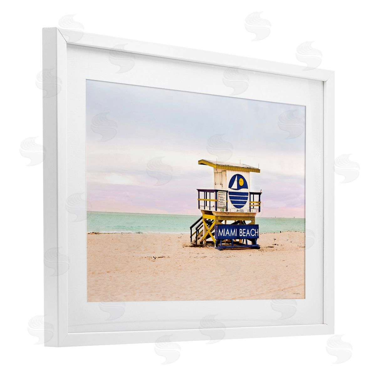 Seven Trees Design South Beach Beacon Canvas Wall Art Print