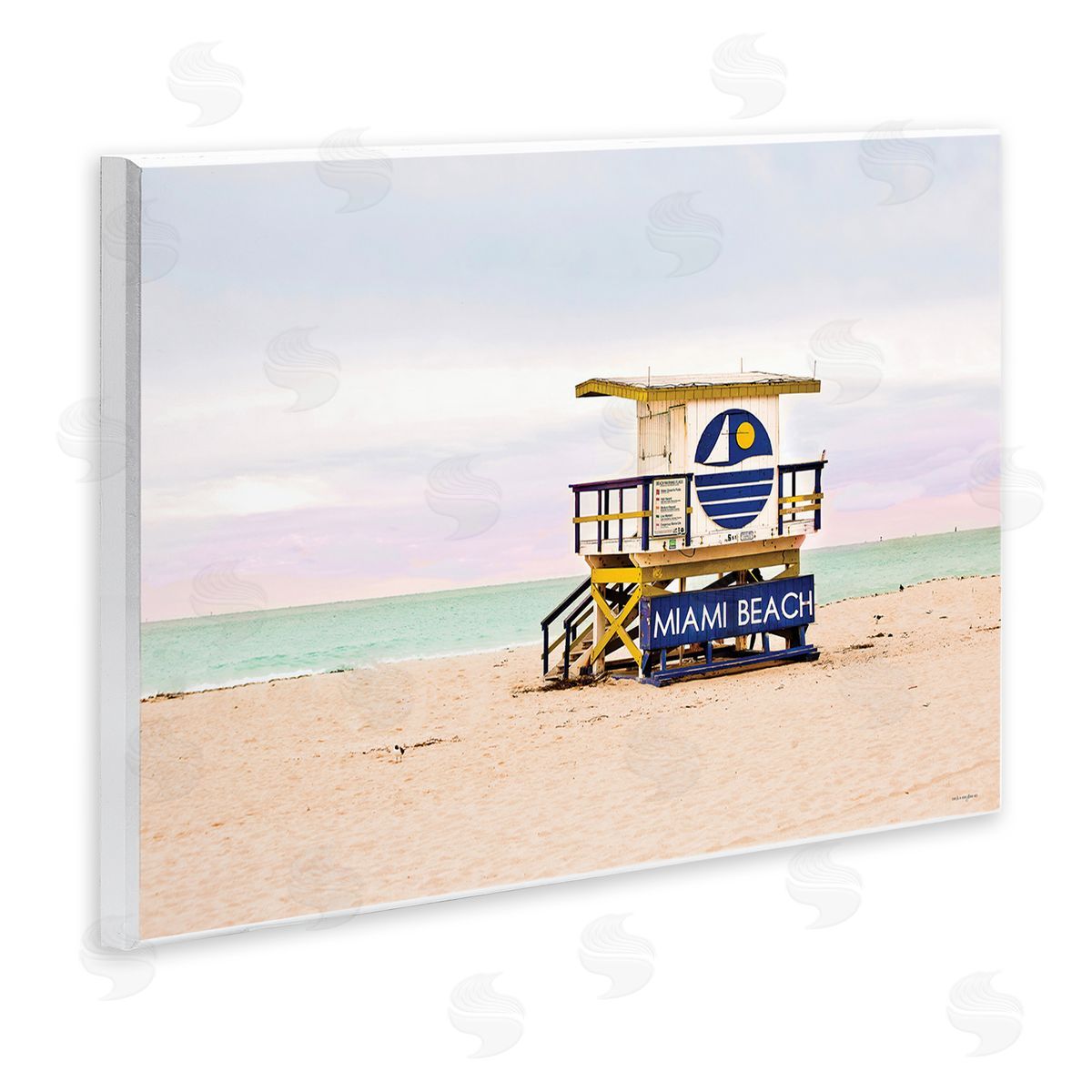 Seven Trees Design South Beach Beacon Canvas Wall Art Print
