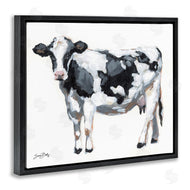 Sara Baker | Dairy Cow on White