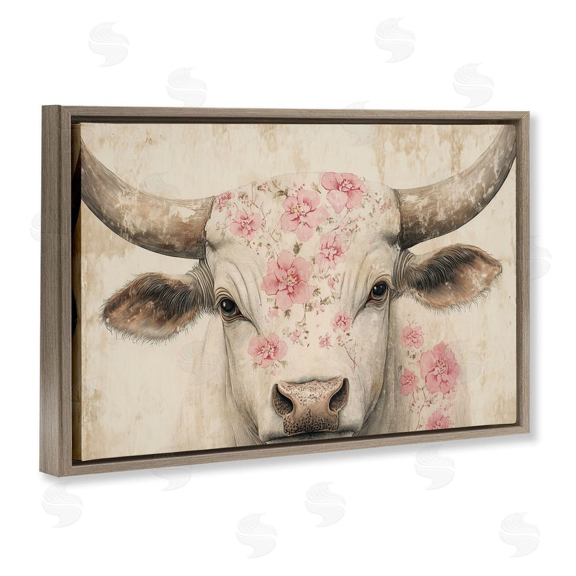 Heidi Kuntz | Cattle with Cherry Blossom Pattern